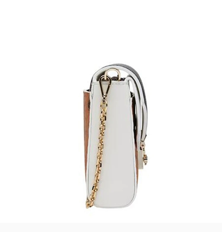 商品MCM|MCM 女士棕色翻盖字母印花信封链条包 MYZ9SME80CB,价格¥3189,第10张图片详细描述