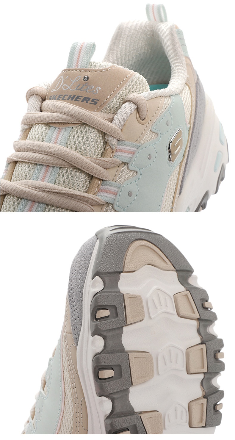 商品[国内直发] SKECHERS|熊猫鞋 D'LITES 1.0时尚绑带女士运动休闲鞋,价格¥354,第15张图片详细描述