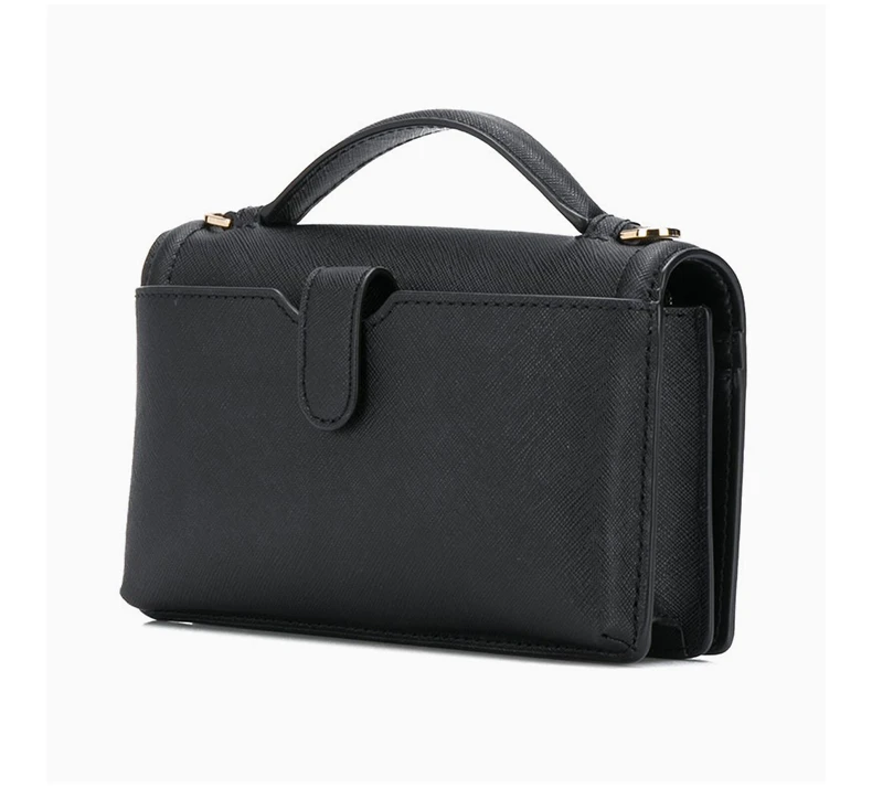 商品[国内直发] Michael Kors|Michael Kors 迈克高仕 女士黑色单肩斜挎包 32T0GT9C5L-BLACK,价格¥842,第5张图片详细描述