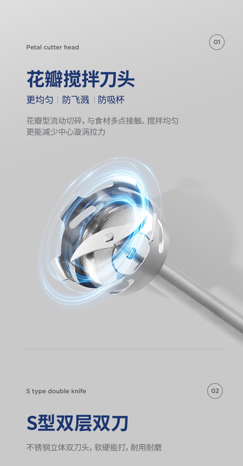 商品[国内直发] Morphy Richards|无线料理棒宝宝料理机MR6008婴儿辅食机手持多功能家用小型,价格¥281,第17张图片详细描述