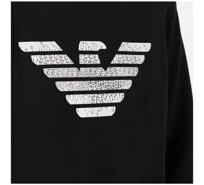 商品Emporio Armani|EMPORIO ARMANI 黑色女士卫衣/帽衫 6K2M8Z-2J49Z-0999,价格¥934,第8张图片详细描述