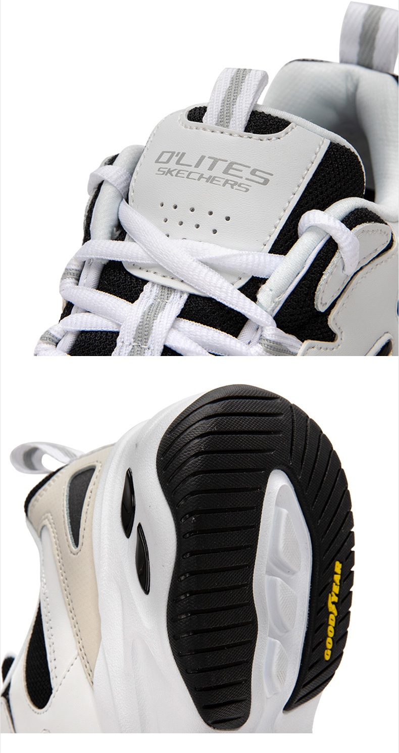商品[国内直发] SKECHERS|熊猫鞋 D'LITES 4.0男士运动休闲鞋 老爹鞋,价格¥428,第9张图片详细描述