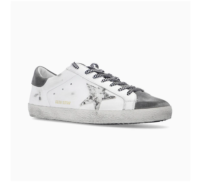 商品[国内直发] Golden Goose|GOLDEN GOOSE DELUXE BRAND 白色男士运动鞋 GMF00101-F002045-10772,价格¥3606,第5张图片详细描述