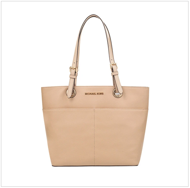 商品[国内直发] Michael Kors|Michael Kors 迈克高仕 女士牡蛎色皮革手提包 30H4GBFT6L-Oyster,价格¥813,第6张图片详细描述