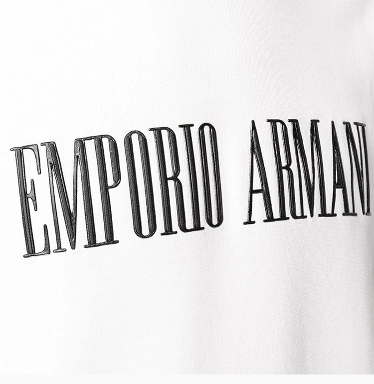 商品Emporio Armani|Emporio Armani 安普里奥 阿玛尼 米白色男士长袖卫衣 3G1M63-J07Z-0129,价格¥903,第6张图片详细描述