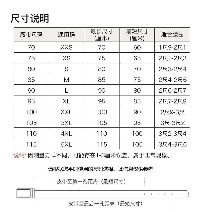 商品[国内直发] Coach|COACH 蔻驰 黑灰色时尚商务压花PVC男士腰带 F64825CQBK,价格¥559,第3张图片详细描述