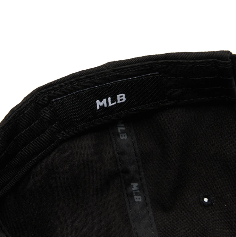 商品MLB|【享贝家】ZY- MLB 美联棒黑色白NY小标棒球帽 男女同款 黑色 3ACP7701NK0030-50BKS,价格¥183,第7张图片详细描述