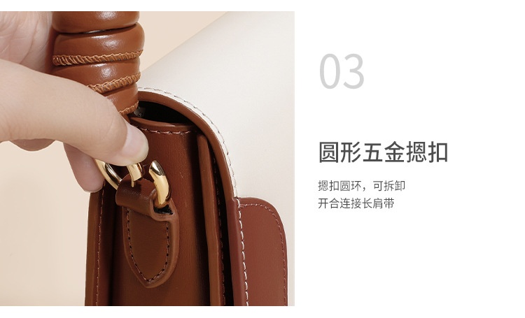 商品[国内直发] GLENVINTEN|格岚云顿斜挎包新款真皮女包小众设计包单肩包腋下包,价格¥967,第21张图片详细描述