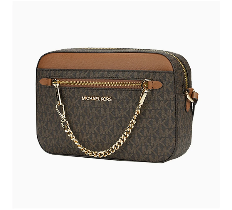 商品[国内直发] Michael Kors|MICHAEL KORS 棕色女士相机包 35S1GTTC9B-BROWN,价格¥704,第5张图片详细描述