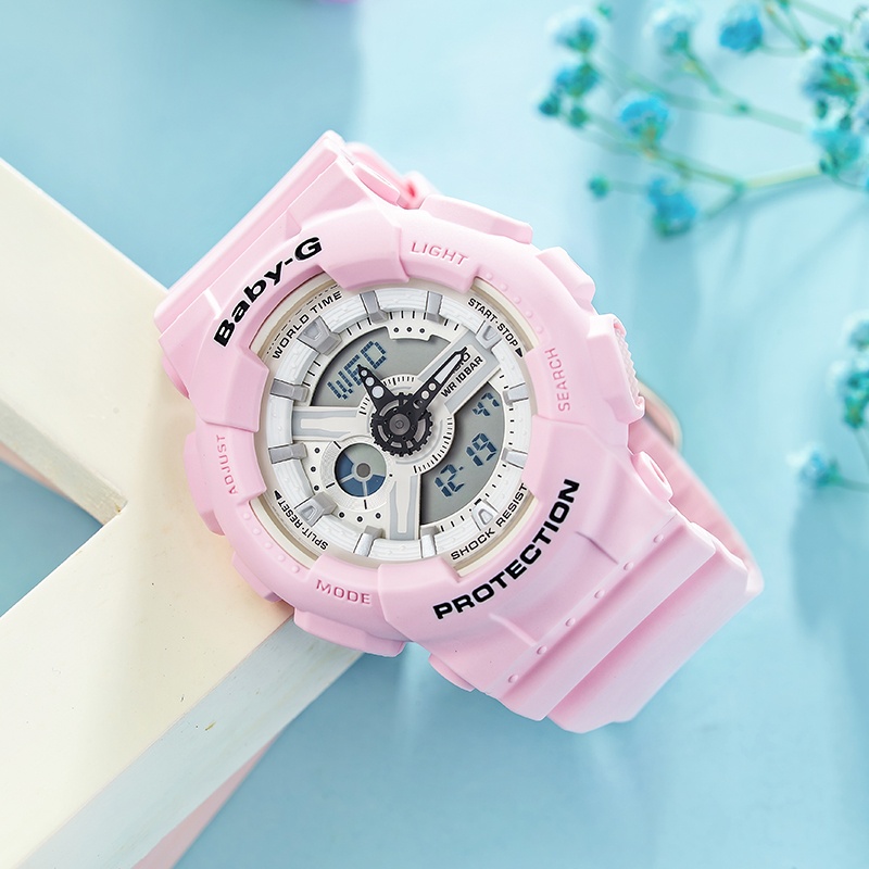 商品[国内直发] Casio|卡西欧潮流小粉表baby-g 防水女表,价格¥649,第4张图片详细描述