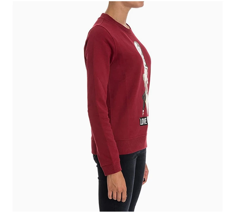商品Moschino|MOSCHINO 红色女士卫衣/帽衫 W631303-E1861-P13,价格¥1155,第5张图片详细描述