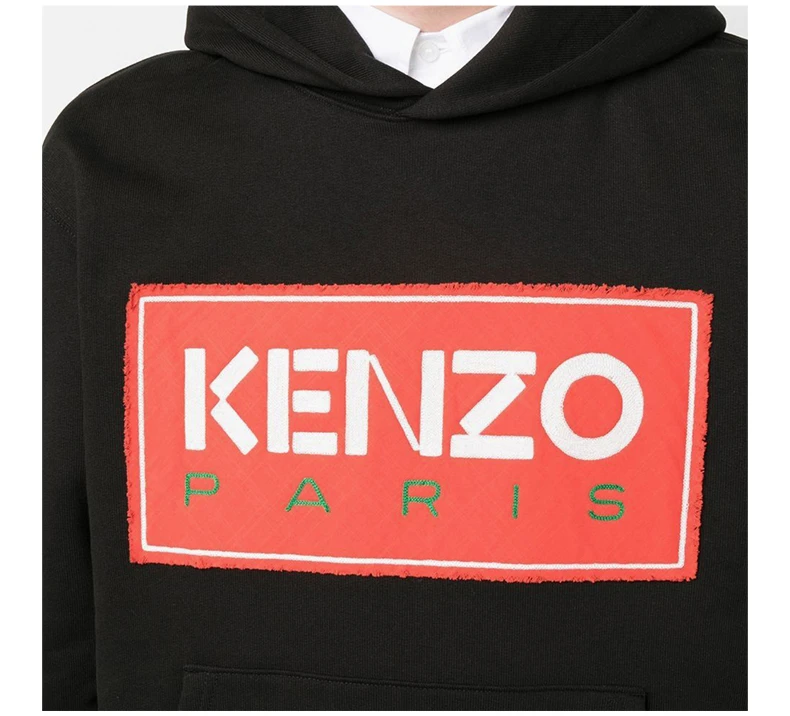 商品[国内直发] Kenzo|KENZO 黑色男士卫衣/帽衫 FD55SW448-4ME-99J,价格¥2534,第8张图片详细描述