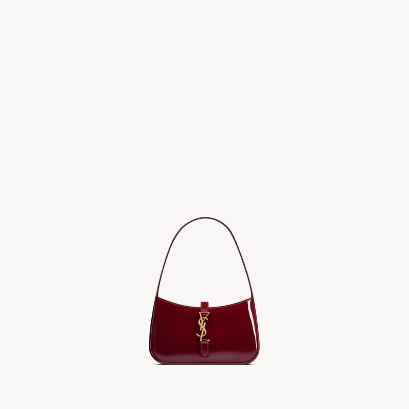 商品Yves Saint Laurent|圣罗兰 LE 5 À 7系列女士黑色羊皮手提包 710318B870W1000（两色可选）,价格¥12431,第8张图片详细描述