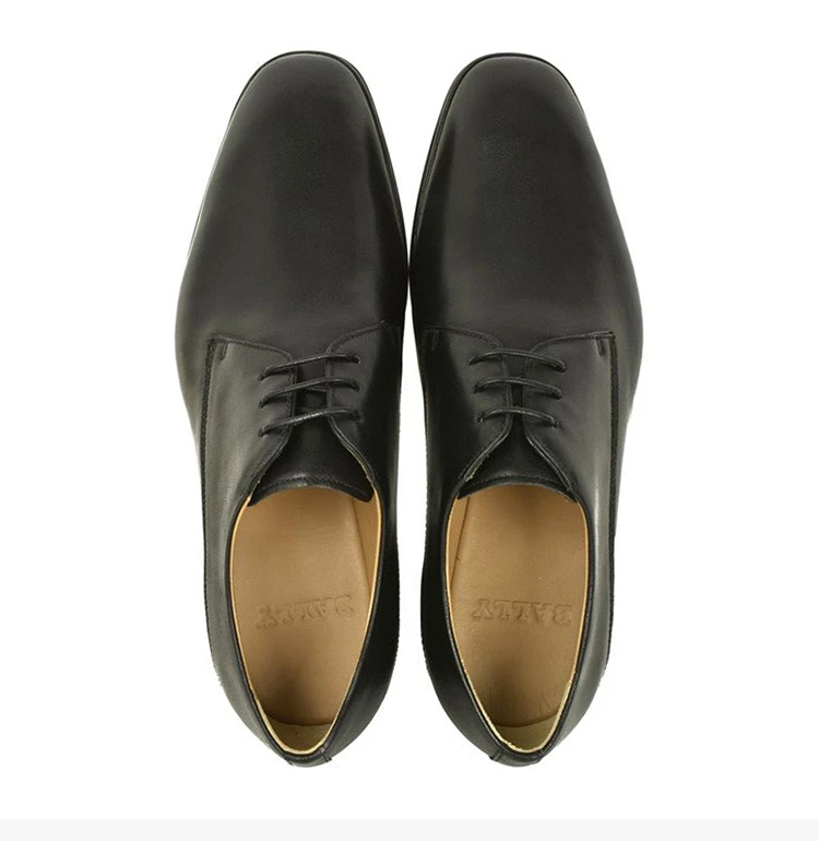 商品Bally|Bally 巴利 黑色男士皮鞋 6225554,价格¥1898,第7张图片详细描述