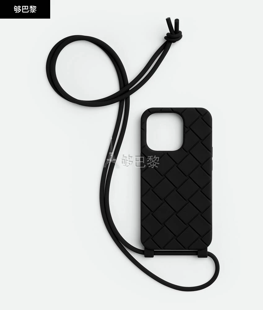 商品Bottega Veneta|【预售】 BV葆蝶家 24秋冬 男士 手机壳 étui pour iphone 14 pro à bandoulière 733830V0EY01000,价格¥3341,第3张图片详细描述