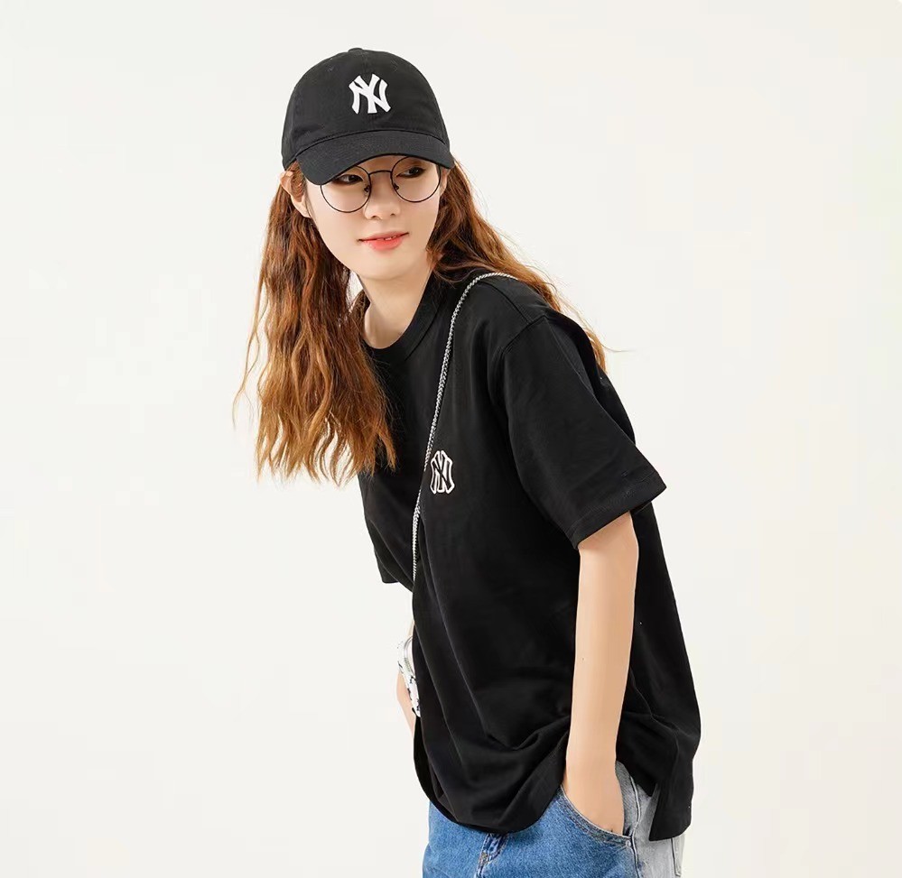 商品MLB|【享贝家】MLB 美联邦 棋盘格短袖T恤 男女同款 黑色 3ATSM8023K000150BKS Q,价格¥245,第7张图片详细描述