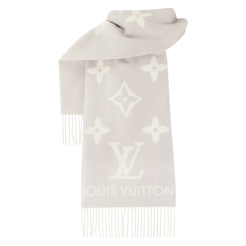 商品Louis Vuitton|【预售十天】路易威登 23新款Reykjavik女士山羊绒围巾（四色可选）,价格¥6317,第5张图片详细描述
