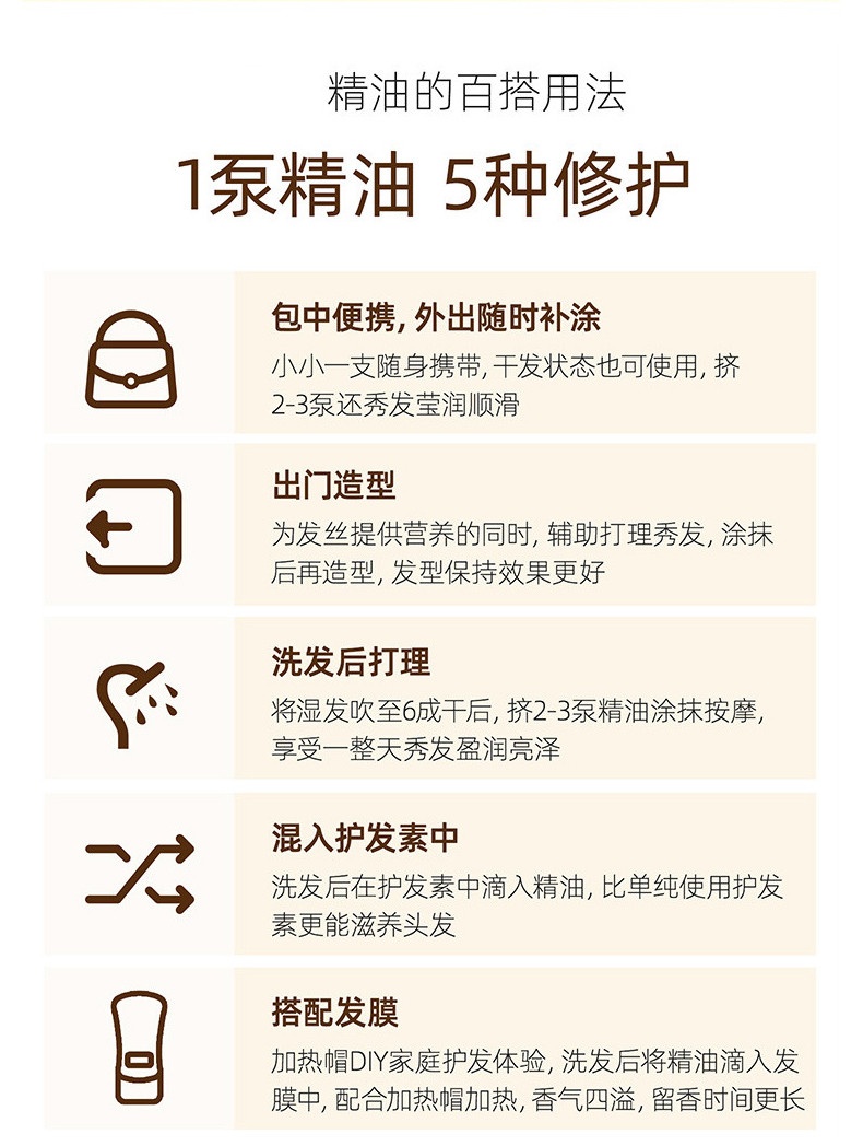 商品Amore Pacific|AMORE/爱茉莉 护发精油 80ML,价格¥126,第4张图片详细描述