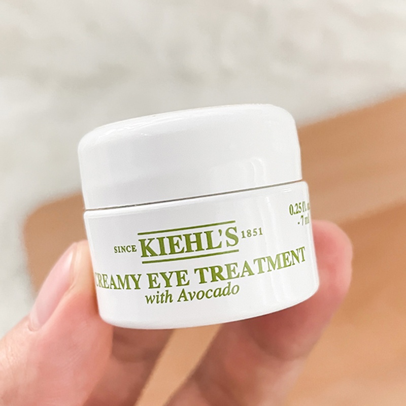 商品[国内直发] Kiehl's|科颜氏牛油果眼霜改善干纹保湿润泽（旅行装）7ml*2,价格¥112,第7张图片详细描述