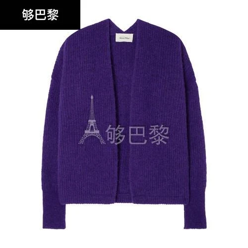 商品American Vintage|包邮包税【预售7天发货】 AMERICAN VINTAGE 女士 针织衫 East 背心  AMVG87PEPUR,价格¥1733,第3张图片详细描述