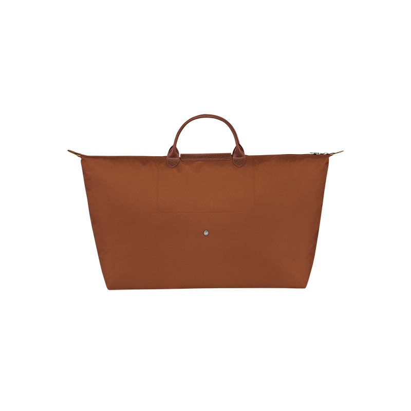 商品Longchamp|珑骧 男士帆布银色五金按扣拉链开合中号旅行包（7色可选）,价格¥1890,第14张图片详细描述