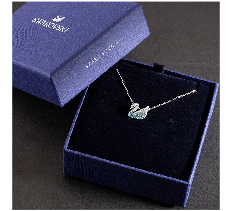 商品[国内直发] Swarovski|SWAROVSKI 蓝色女士项链 5512094,价格¥337,第7张图片详细描述