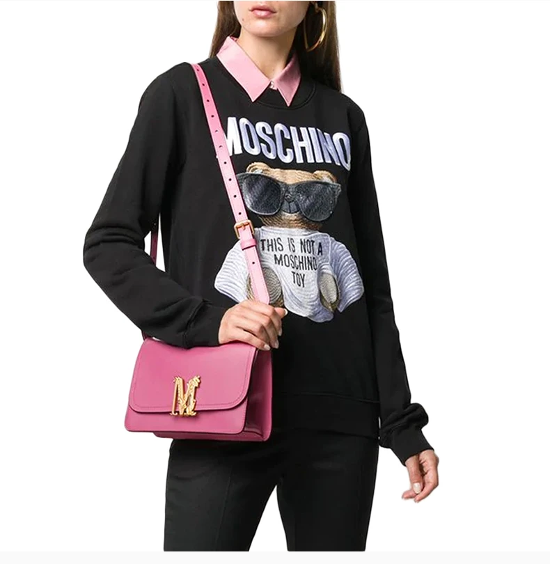 商品[国内直发] Moschino|MOSCHINO 黑色女士卫衣/帽衫 EV1708-5527-1555,价格¥4082,第8张图片详细描述