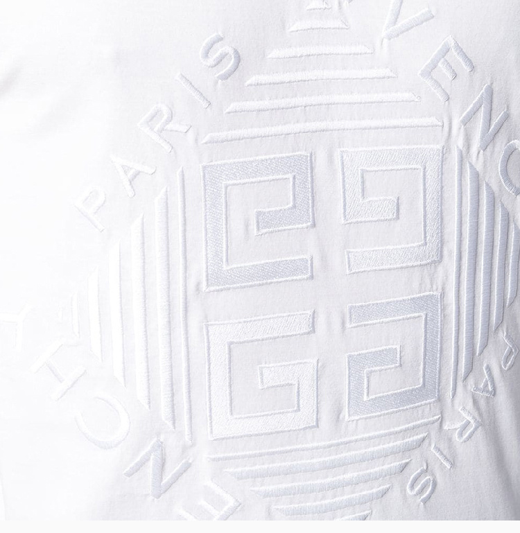 商品[国内直发] Givenchy|Givenchy 纪梵希 男士T恤 BM70LT3002-100,价格¥3946,第8张图片详细描述