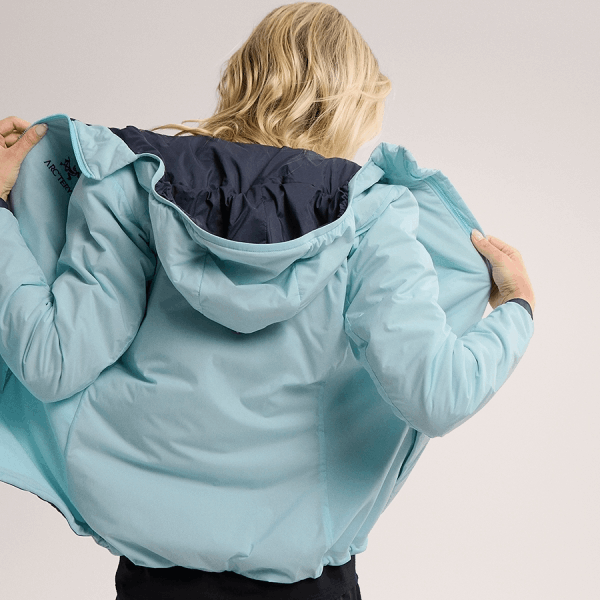 商品Arc'teryx|【Brilliant|包邮包税】ATOM HOODY W 始祖鸟[FW23] Atom 连帽衫 女 AJNFWX6780,价格¥2975,第54张图片详细描述