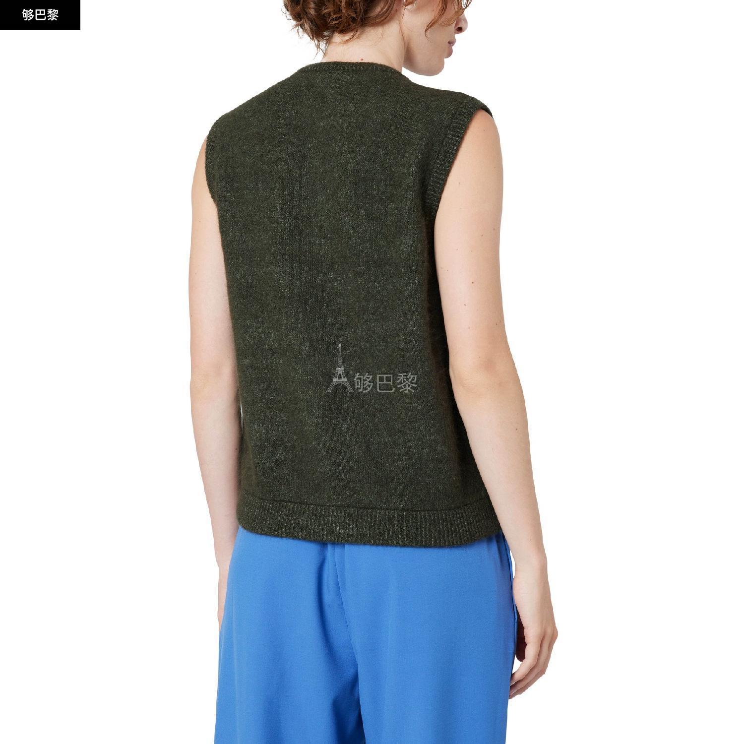 商品American Vintage|【特惠9.0折】包邮包税【预售7天发货】 AMERICAN VINTAGE 23秋冬 女士 针织衫 Vitow 羊毛衫 AMVXCJV6GEE,价格¥1681,第7张图片详细描述