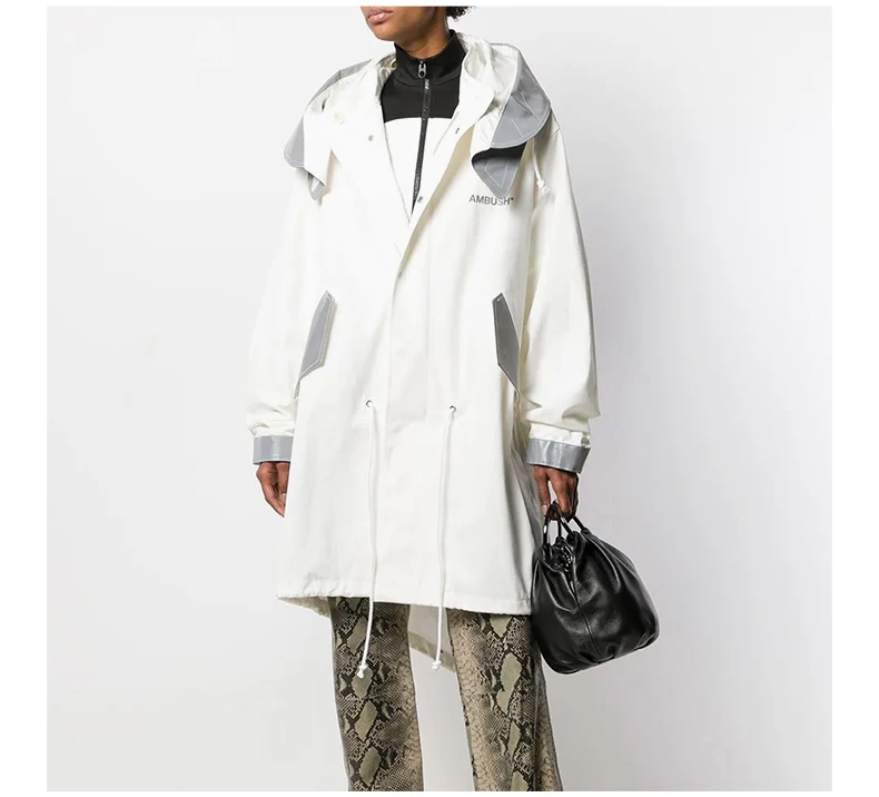 商品[国内直发] Ambush|AMBUSH 灰白色女士外套 12111792-WHITE,价格¥13440,第8张图片详细描述