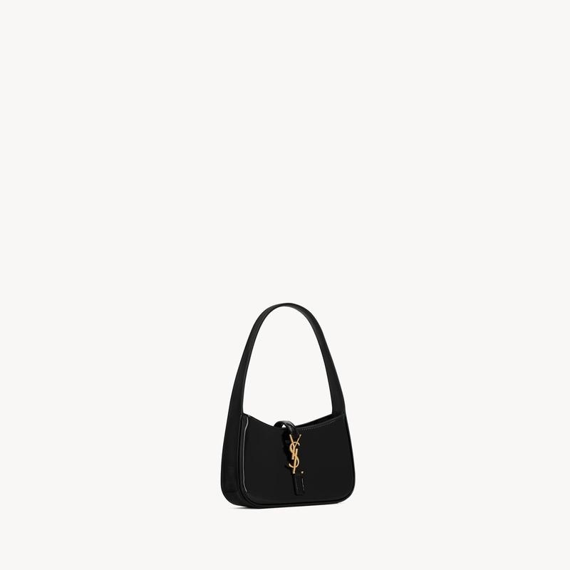 商品Yves Saint Laurent|圣罗兰 LE 5 À 7系列女士黑色羊皮手提包 710318B870W1000（两色可选）,价格¥12431,第5张图片详细描述