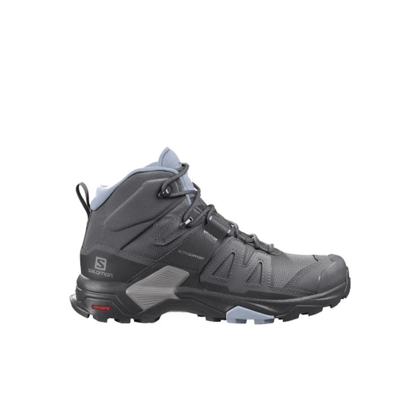商品Salomon|Salomon萨洛蒙 X ULTRA 4 MID GORE-TEX女士黑色防水户外鞋,价格¥1290,第3张图片详细描述