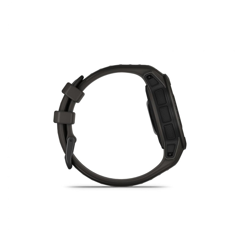 商品Garmin|GARMIN 男女同款黑色树脂表盘石英机芯黑色硅胶表带时尚多功能智能手表45MM,价格¥2697,第4张图片详细描述