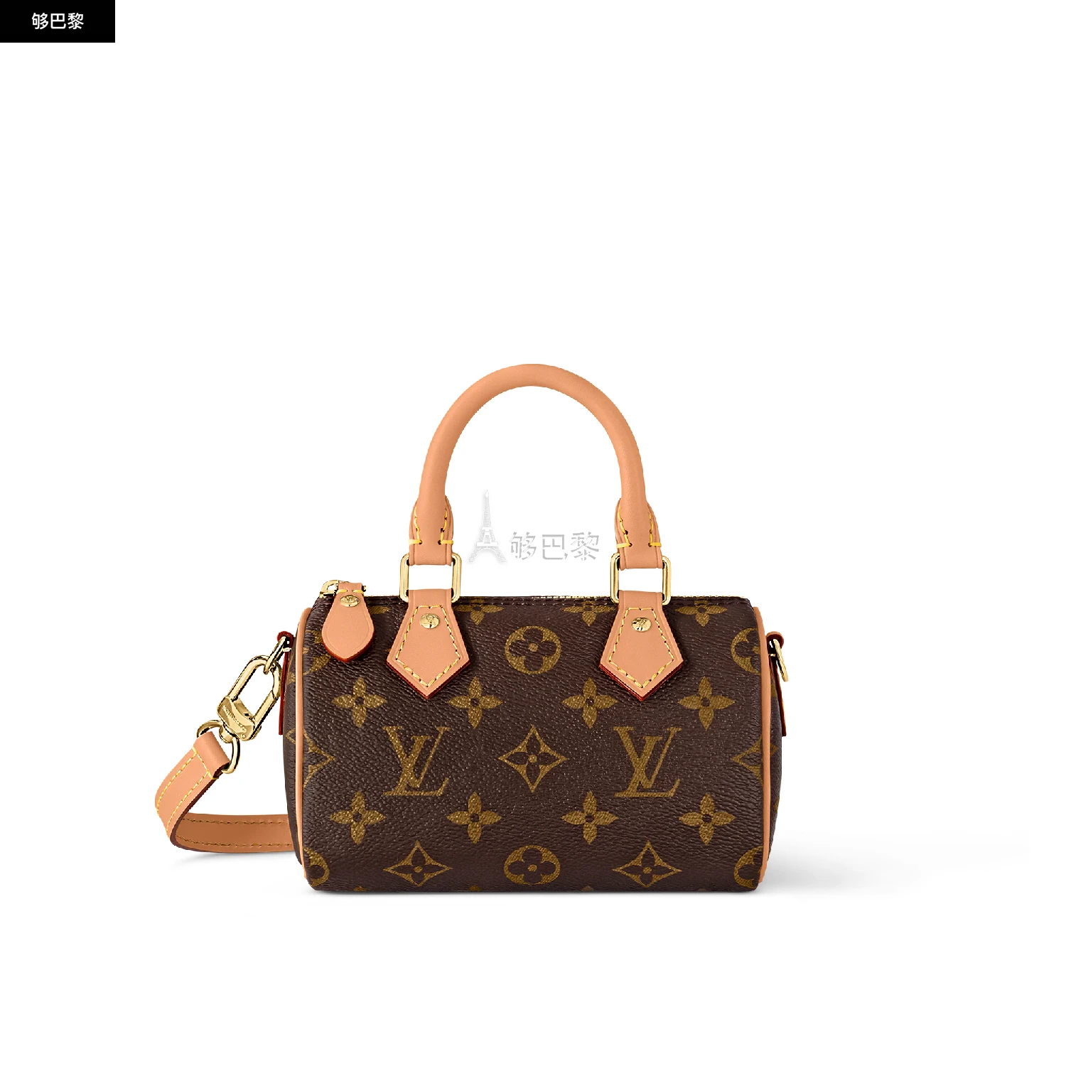 商品Louis Vuitton|【预售】 LV路易威登 25春夏 女士 单肩包 NANO SPEEDY 手袋 M81085 ,价格¥15657,第2张图片详细描述