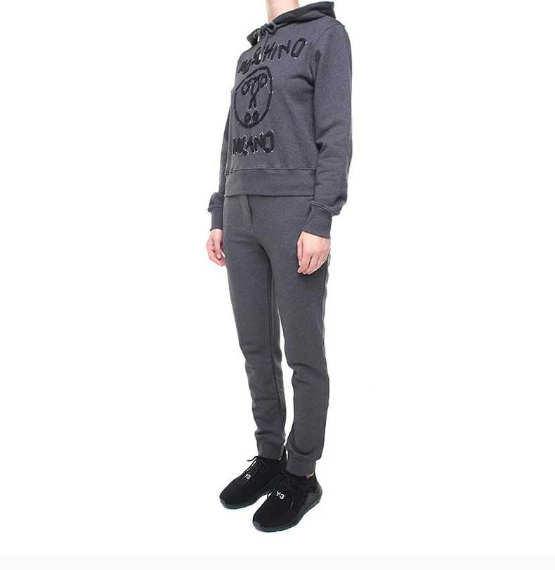 商品Moschino|MOSCHINO 深灰色女士卫衣/帽衫 A1707-5527-1516,价格¥1884,第6张图片详细描述
