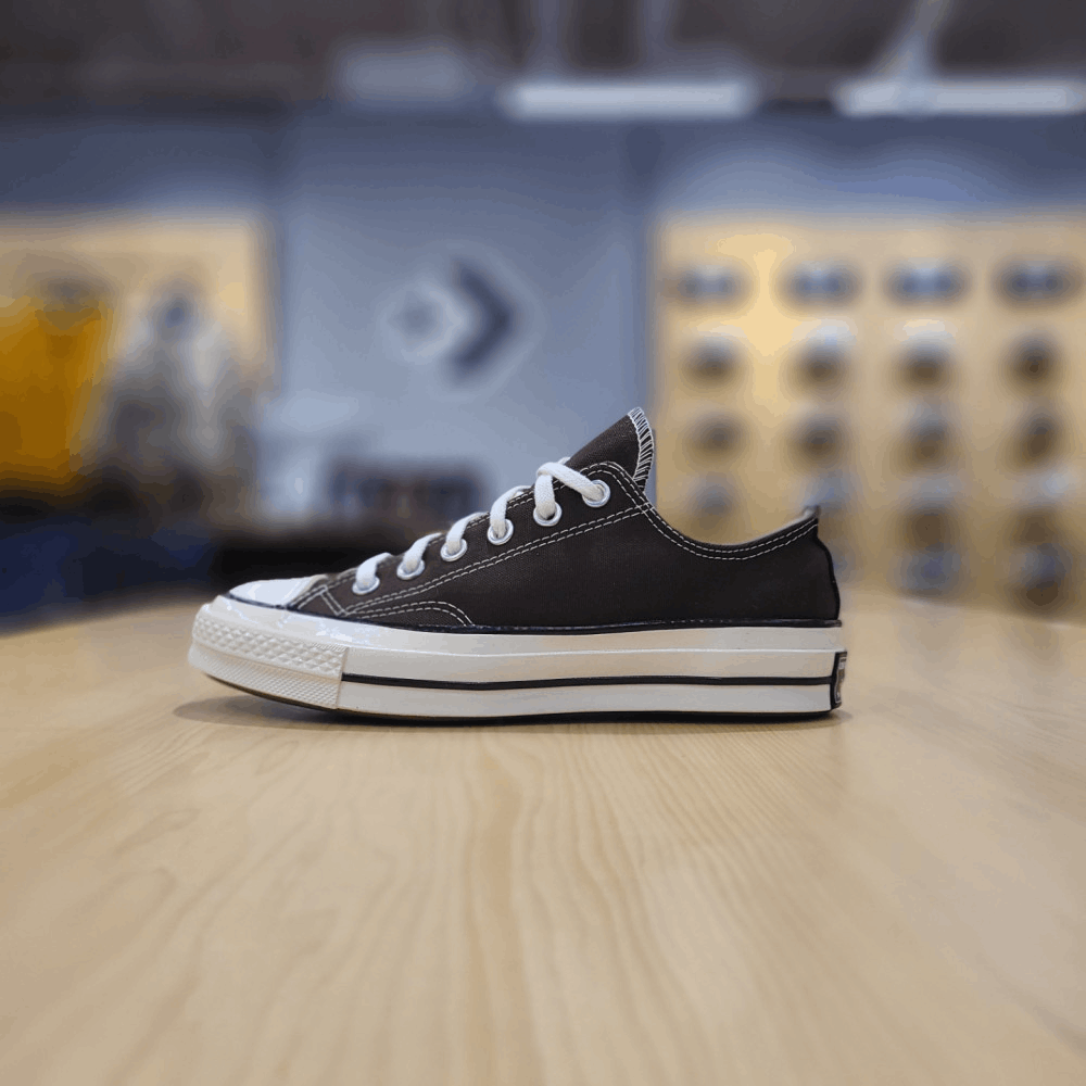 商品Converse|【韩国直邮|包邮包税】匡威 CHUCK 70 OX DARK ROOT/黑色/EGRET 170554C,价格¥555,第2张图片详细描述