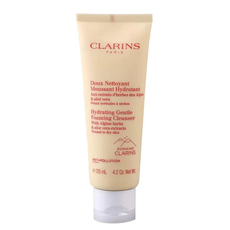 商品Clarins|Clarins娇韵诗舒柔保湿洁面乳125ml棉花籽洗面奶 新版无盒 香港直邮,价格¥81,第7张图片详细描述
