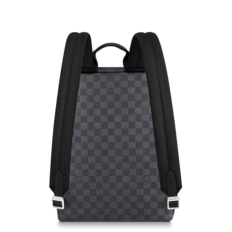 商品Louis Vuitton|预售10天 Louis Vuitton/路易威登 22春夏新款DISCOVERY系列 男士石墨色方格棋盘帆布牛皮革饰边银扣彩色动物印花双肩背包N45275,价格¥19940,第5张图片详细描述