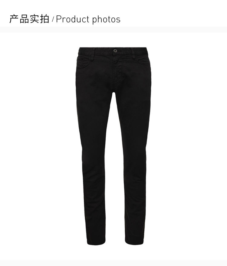 商品[国内直发] Emporio Armani|Emporio Armani 安普里奥 阿玛尼 男装休闲裤 6G1J06-1N4ZZ-0999,价格¥973,第4张图片详细描述