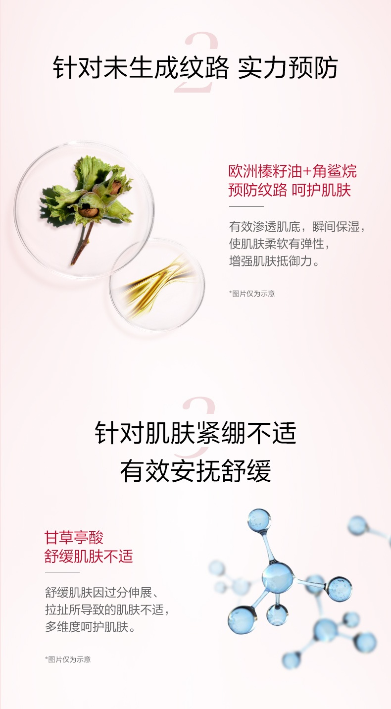 商品Clarins|娇韵诗 抚纹身体乳抵御淡化身体纹路温和保湿滋润 175ml 4D抚纹 实力预防 舒缓不适,价格¥324,第5张图片详细描述