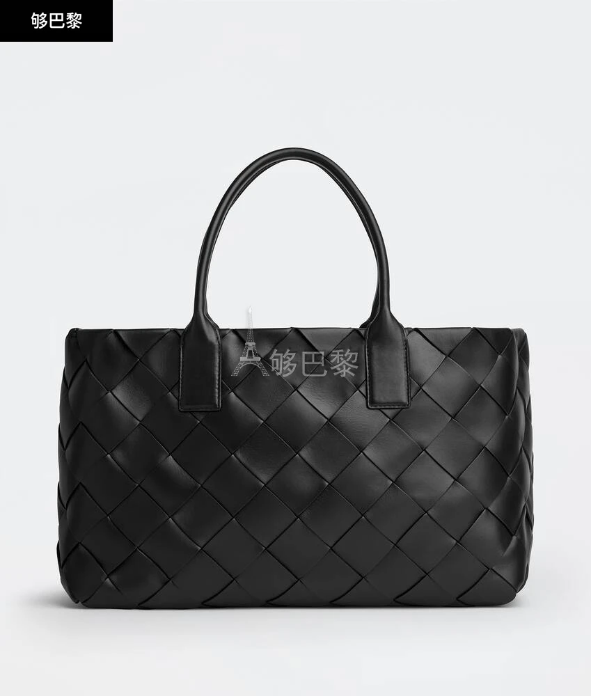 商品Bottega Veneta|【预售】 BV葆蝶家 25秋冬 女士 手提包 Maxi Intreccio 托特手袋 630817VMAY38401 ,价格¥34546,第3张图片详细描述