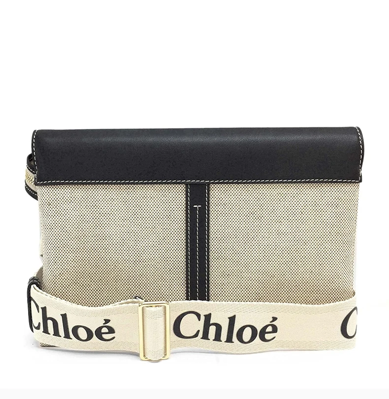 商品Chloé|CHLOE' 女士拼色斜挎包 C21AS395-E66-91J,价格¥3320,第4张图片详细描述