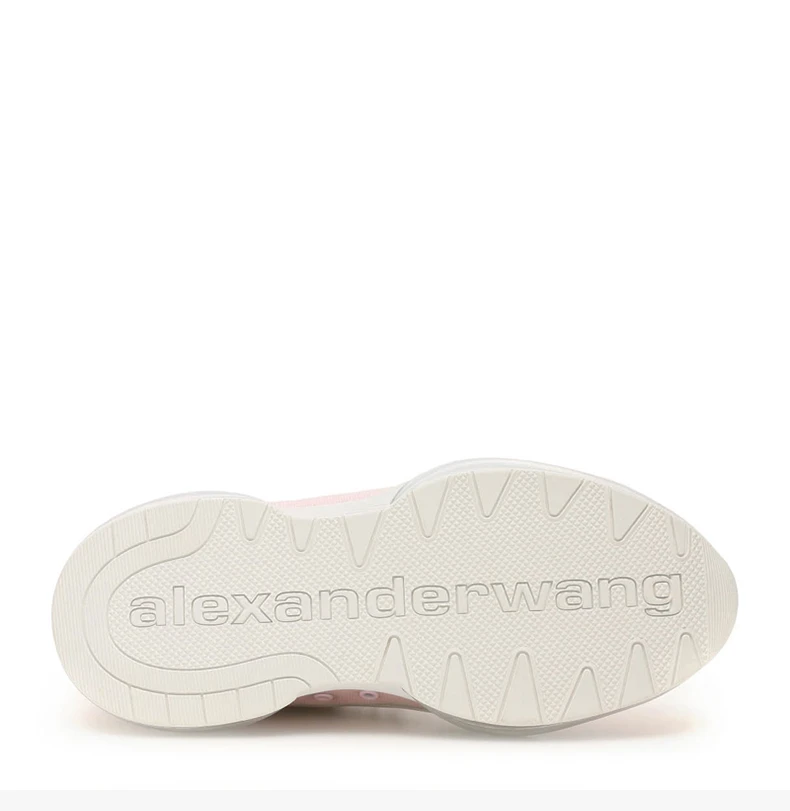 商品Alexander Wang|ALEXANDER WANG 女士粉色皮革运动鞋 30C120B063-650,价格¥1945,第7张图片详细描述