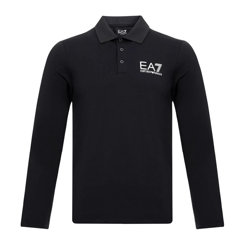 商品Emporio Armani|EMPORIO ARMANI 黑色男士POLO衫 6ZPF54-PJ18Z-1200,价格¥521,第2张图片详细描述