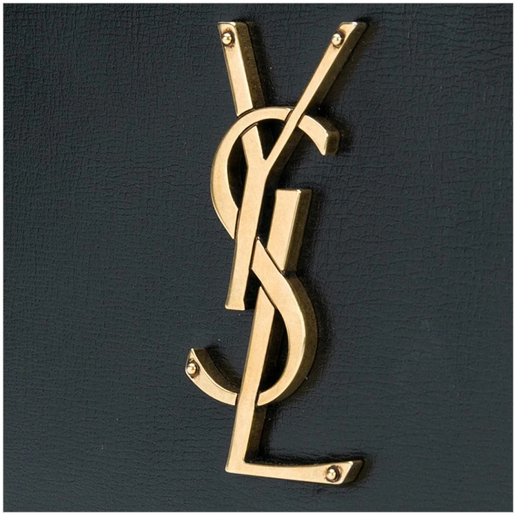 商品[国内直发] Yves Saint Laurent|YSL 圣罗兰 女士��黑色牛皮单肩包斜挎包 533026-D422W-1000,价格¥11362,第22张图片详细描述