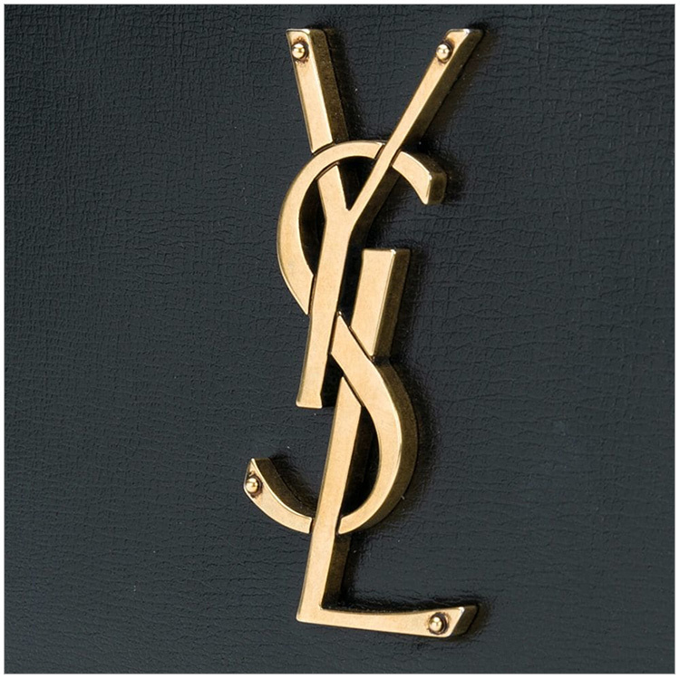 商品[国内直发] Yves Saint Laurent|YSL 圣罗兰 女士黑色牛皮单肩包斜挎包 533026-D422W-1000,价格¥14758,第22张图片详细描述