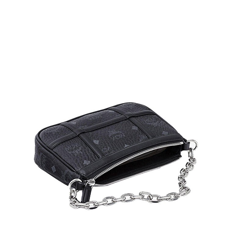 商品[国内直发] MCM|MCM女包经典款 女士Delmy Visetos 斜挎包 腋下包链条单肩包MWSBAER01CO001,价格¥3831,第10张图片详细描述