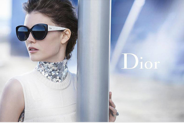 商品[国内直发] Dior|Dior 迪奥 女士时尚金属太阳镜 YL7-SILVER-HVNA-57-14-145-LNGY-RO2,价格¥2016,第1张图片详细描述