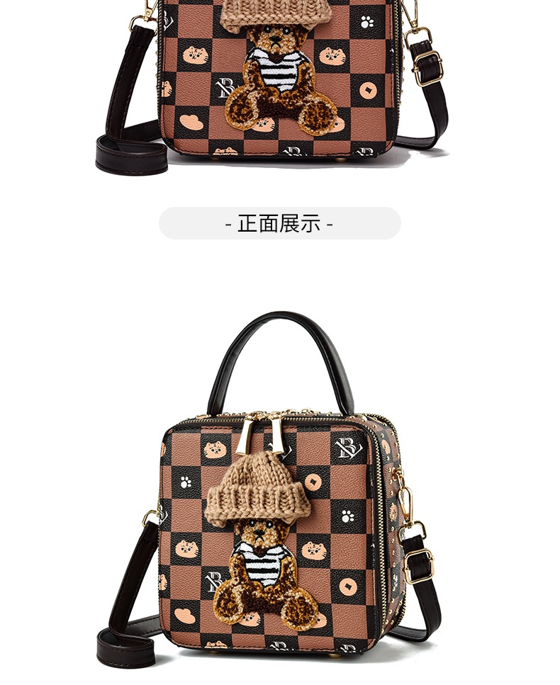 商品[国内直发] GLENVINTEN|格岚云顿夏季新款2022小众高级质感精致小方包网红同款可爱洋气手提斜挎包,价格¥155,第18张图片详细描述